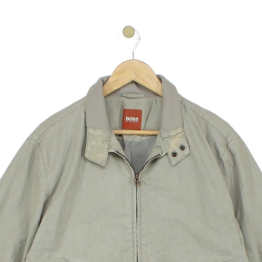 Mens Bomber Jacket Lightweight Full Zip
