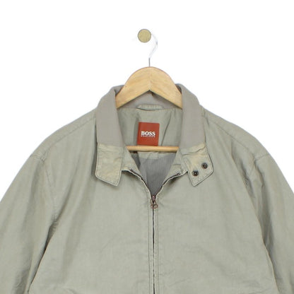 Mens Bomber Jacket Lightweight Full Zip
