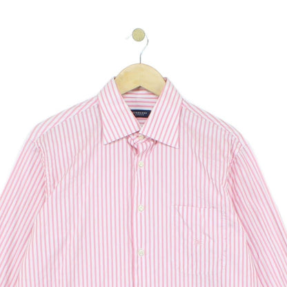Mens Striped Shirt Button Up