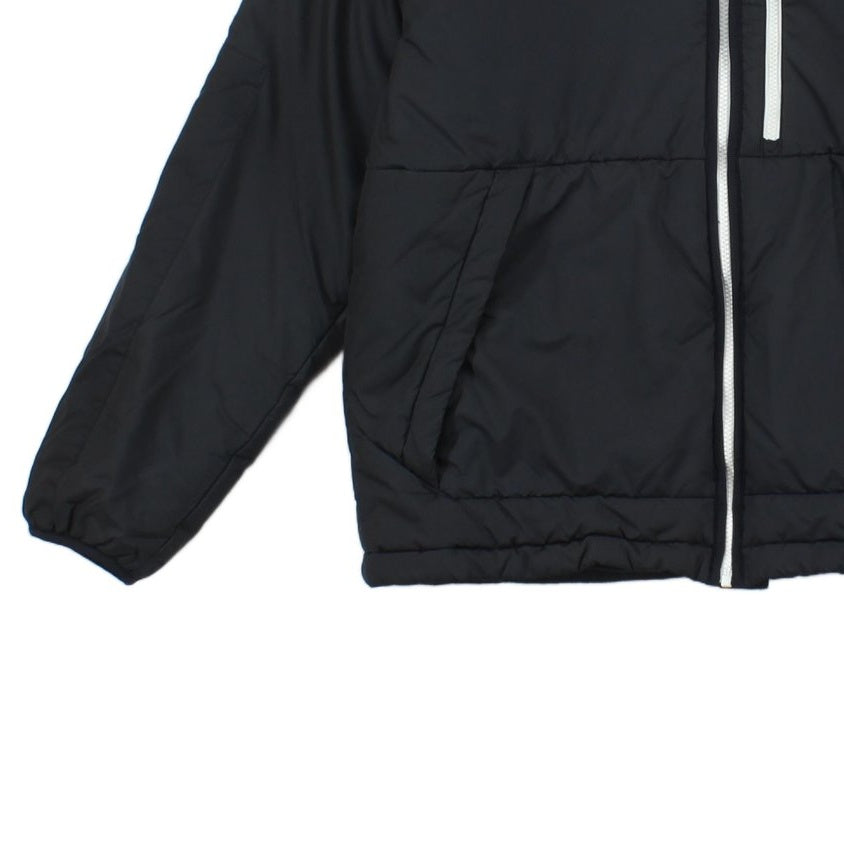 Mens Quilted Jacket Therma Fit Hooded Full Zip