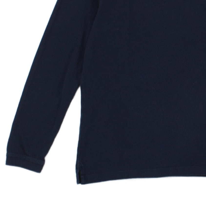 Mens Polo Shirt Casual Long Sleeve Classic