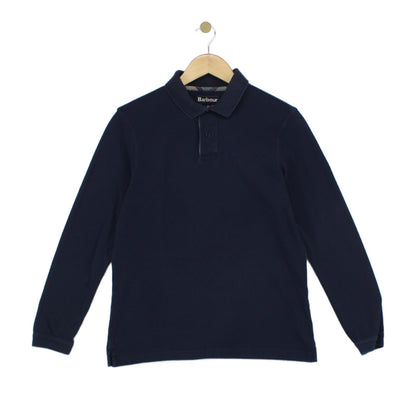 Mens Polo Shirt Casual Long Sleeve Classic