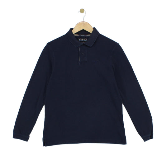 Mens Polo Shirt Casual Long Sleeve Classic