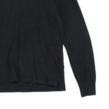 Mens Polo Shirt Slim Fit Long Sleeve Button Collar