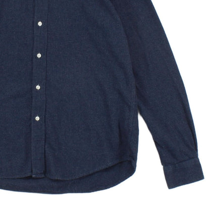 Mens Patterned Shirt Button Up Classic Long Sleeve