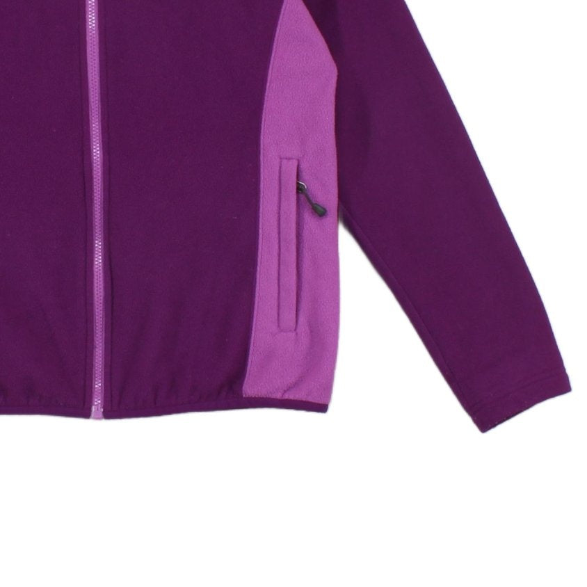 Womens Fleece Jacket Outdoor Zip