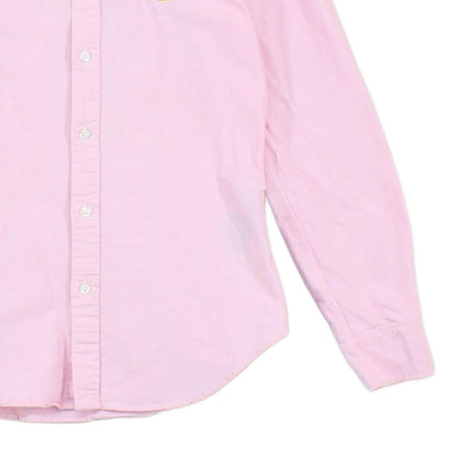 Womens Oxford Shirt Embroidered Logo Cotton