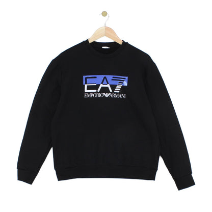 Mens Sweatshirt Logo Crew Neck