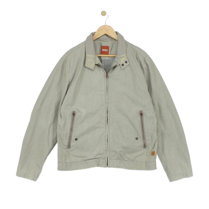 Mens Bomber Jacket Lightweight Full Zip