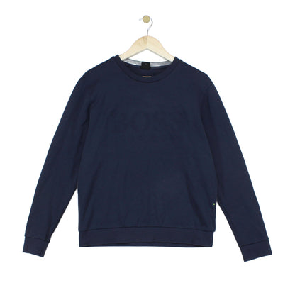 Mens Sweatshirt Crew Neck Slim Fit