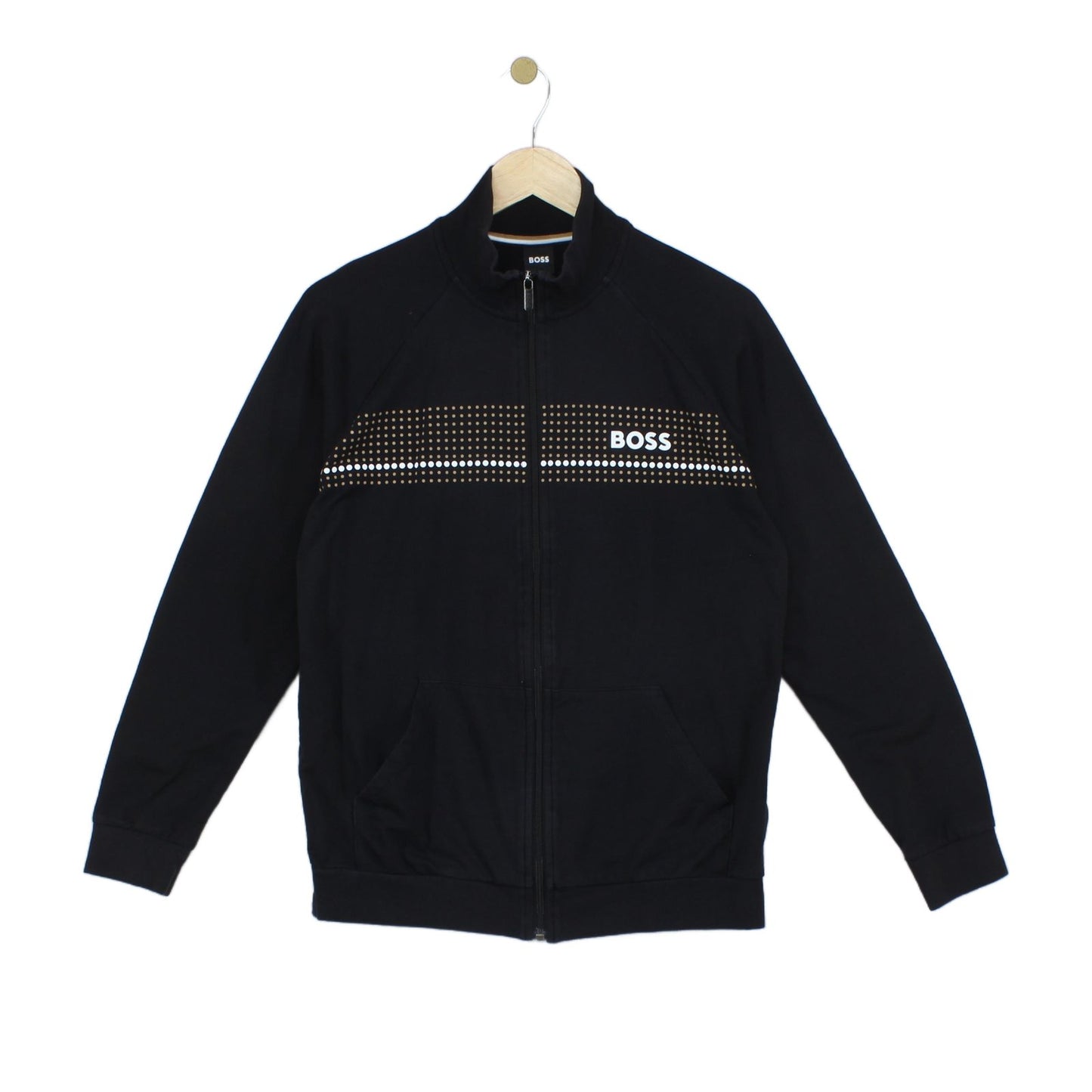 Mens Sweatshirt Logo Full Zip