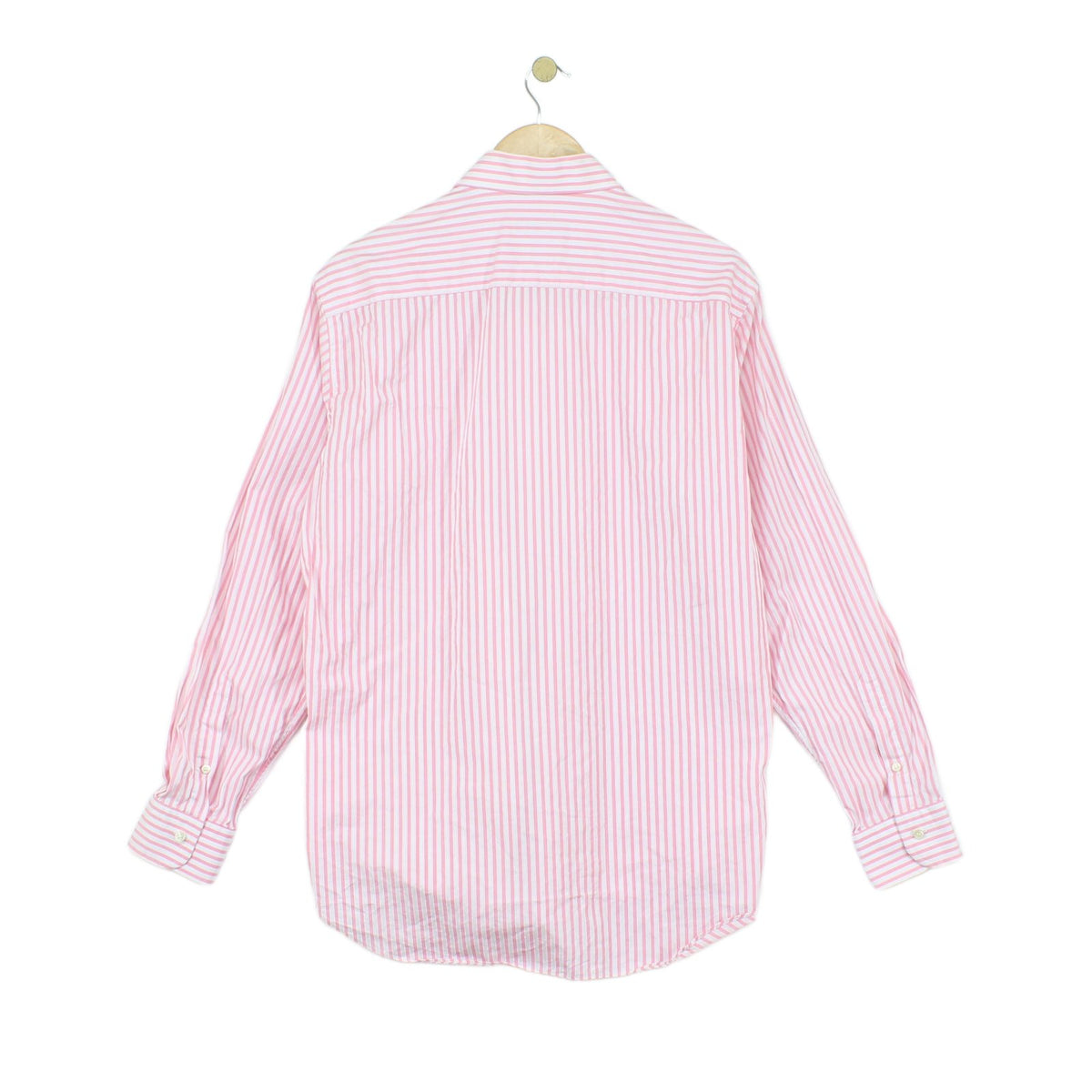 Mens Striped Shirt Button Up