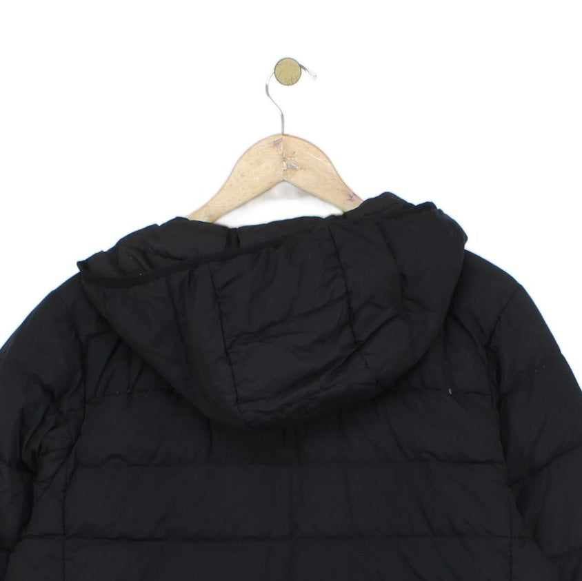 Mens Down Quilted Jacket Hooded Winter
