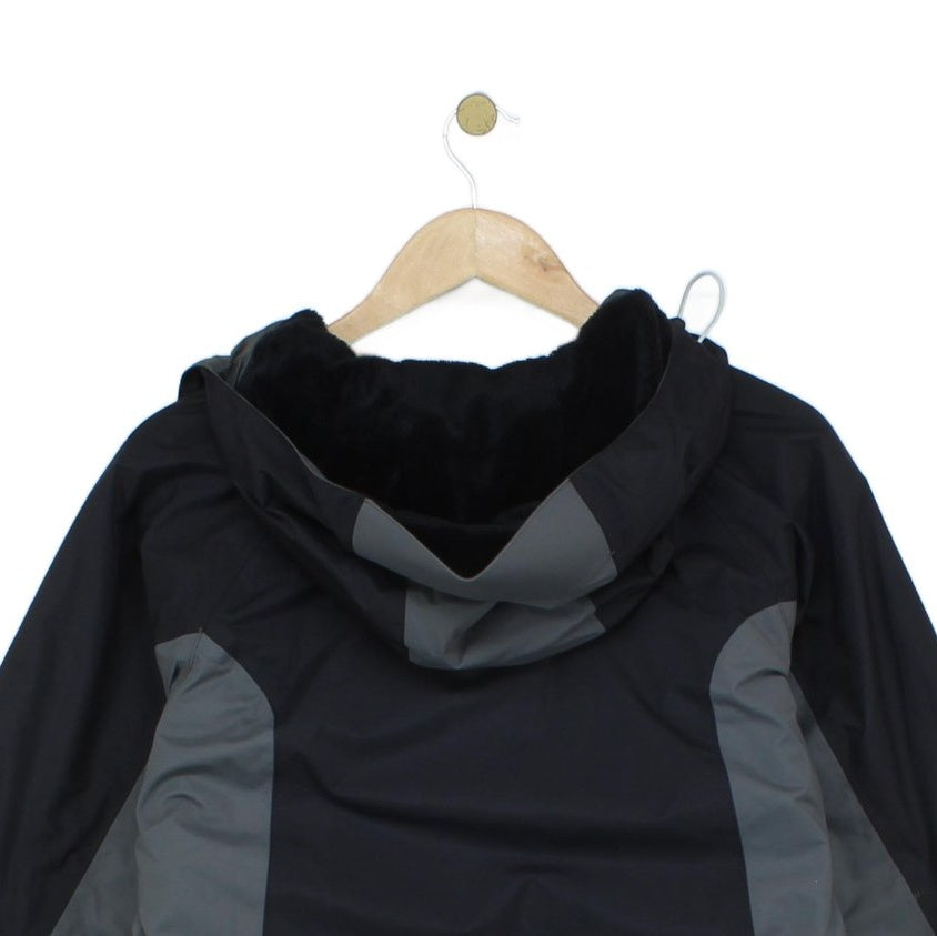 Womens Aq2 Waterproof Jacket Hooded Full Zip Lined