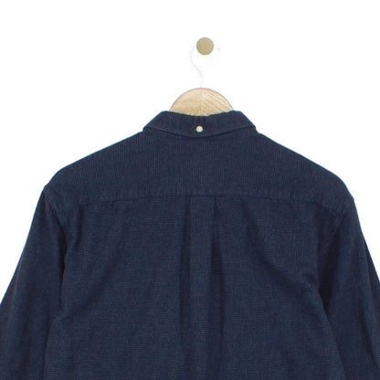 Mens Patterned Shirt Button Up Classic Long Sleeve