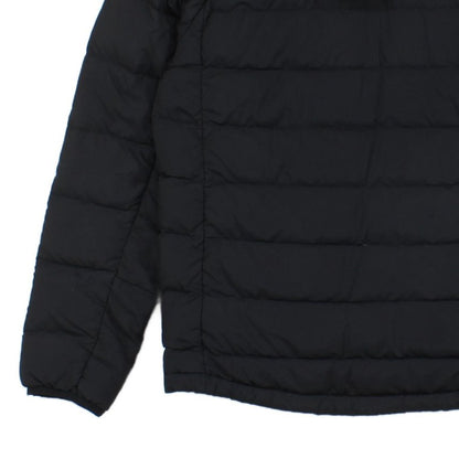 Mens Down Quilted Jacket Hooded Winter