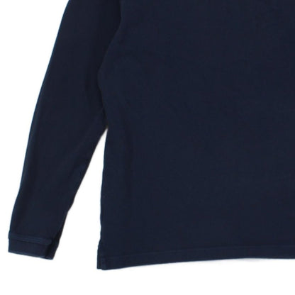 Mens Polo Shirt Casual Long Sleeve Classic