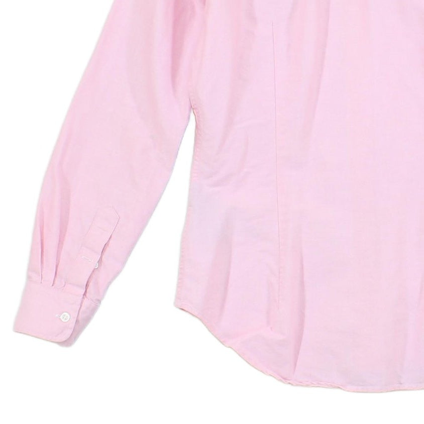 Womens Oxford Shirt Embroidered Logo Cotton