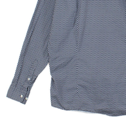 Mens Shirt Long Sleeve Button Up Pattern