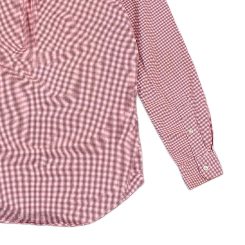 Mens Shirt  Button Down Long Sleeve Check