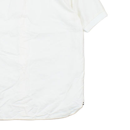 Mens Canvas Shirt Short Sleeve Classic Collared