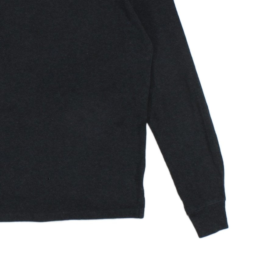 Mens Polo Shirt Slim Fit Long Sleeve Button Collar