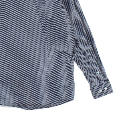 Mens Shirt Long Sleeve Button Up Pattern