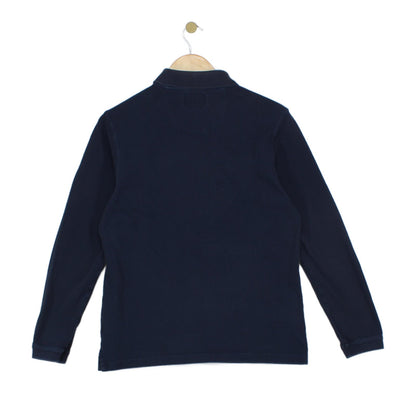 Mens Polo Shirt Casual Long Sleeve Classic