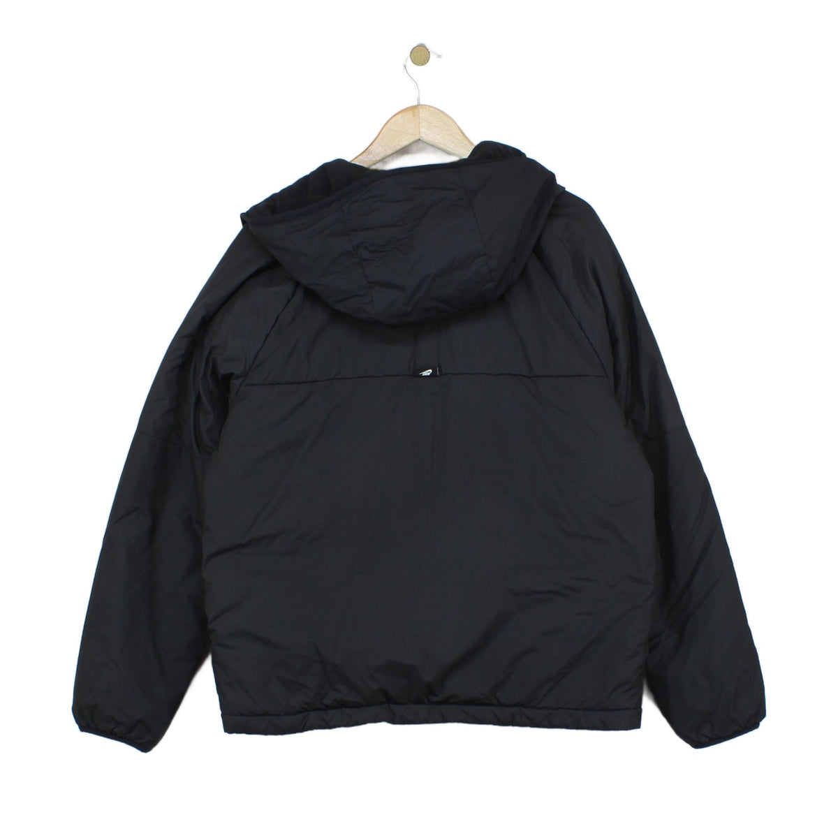 Mens Quilted Jacket Therma Fit Hooded Full Zip