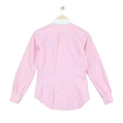 Womens Oxford Shirt Embroidered Logo Cotton