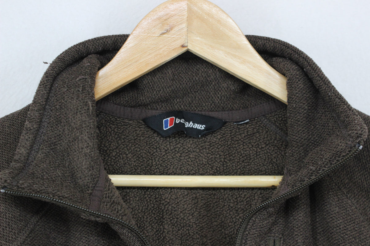 Mens 1/4 Zip Fleece Outdoor Hiking