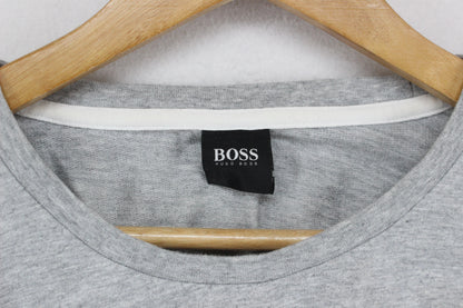 Mens Sweatshirt Logo Long Sleeve Lightweight Cotton