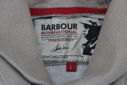 Mens Cowl Neck Sweatshirt Elbow Patches