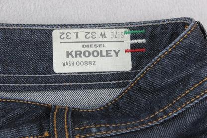 Mens Krooley Jeans Tapered Made In Italy Denim