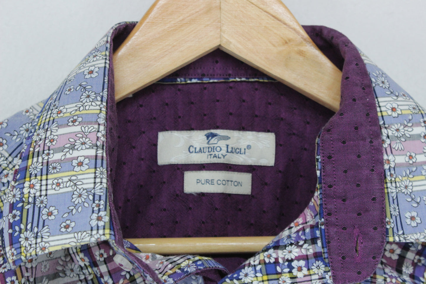 Mens Floral Shirt Long Sleeve