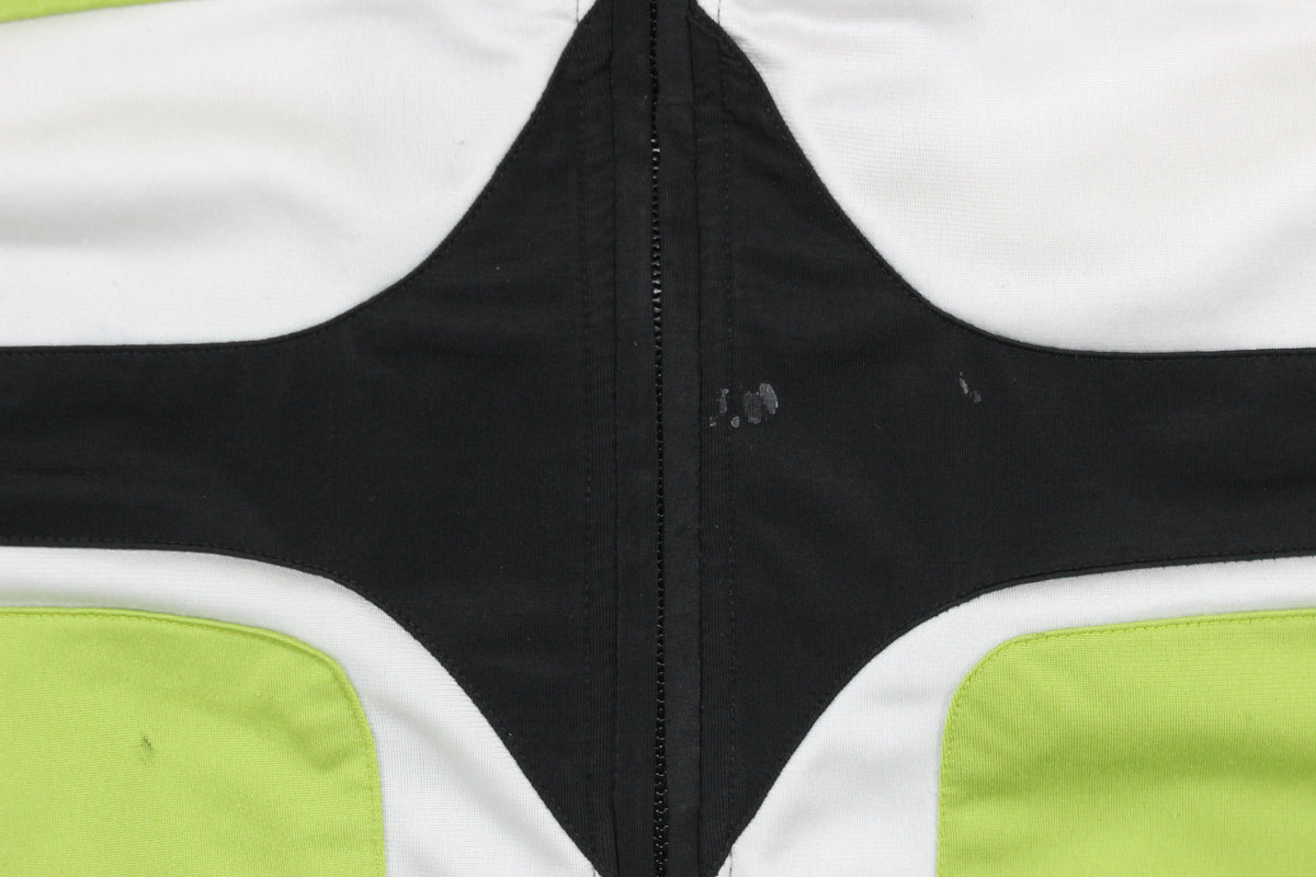 Mens Track Jacket Full Zip Colorblock Logo