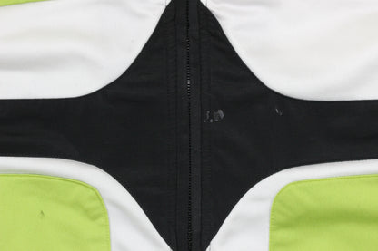 Mens Track Jacket Full Zip Colorblock Logo