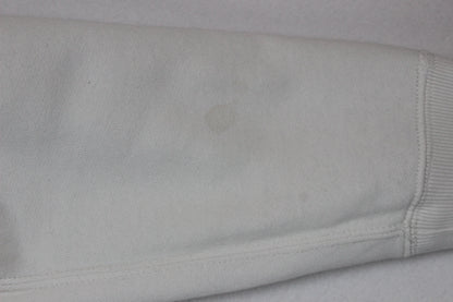 Womens Distressed Sweatshirt Crew Neck Stripes