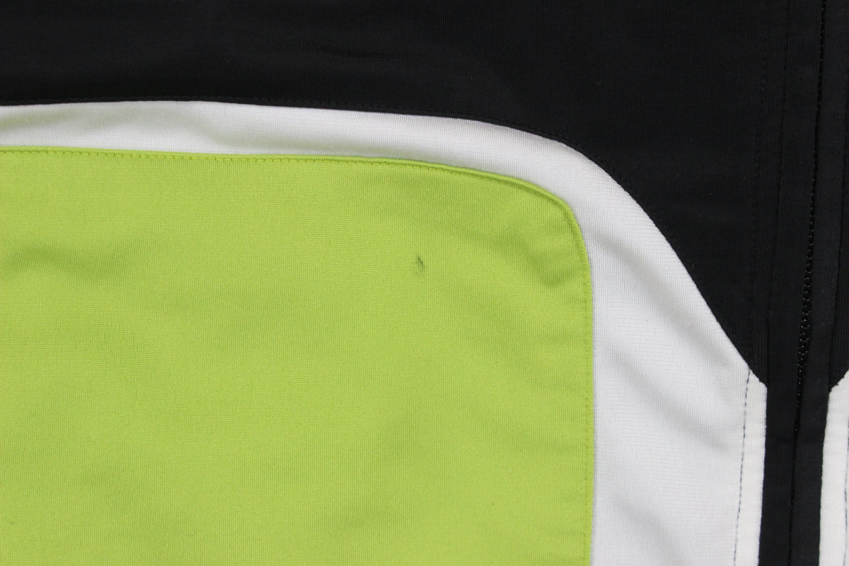 Mens Track Jacket Full Zip Colorblock Logo