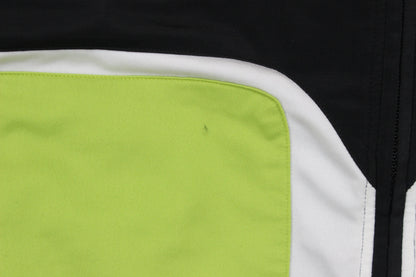 Mens Track Jacket Full Zip Colorblock Logo