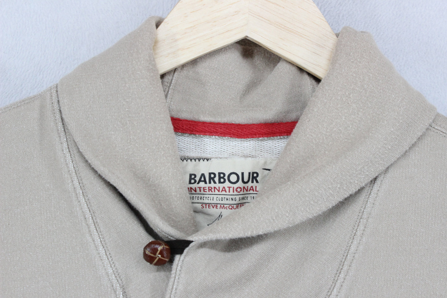 Mens Cowl Neck Sweatshirt Elbow Patches