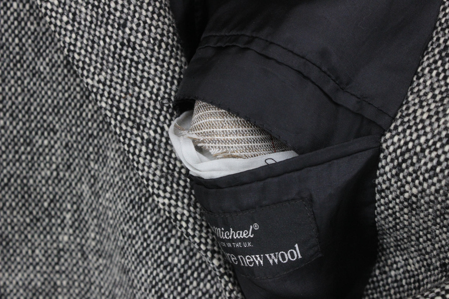 Mens Donegal Tweed Blazer Uk Made Formal