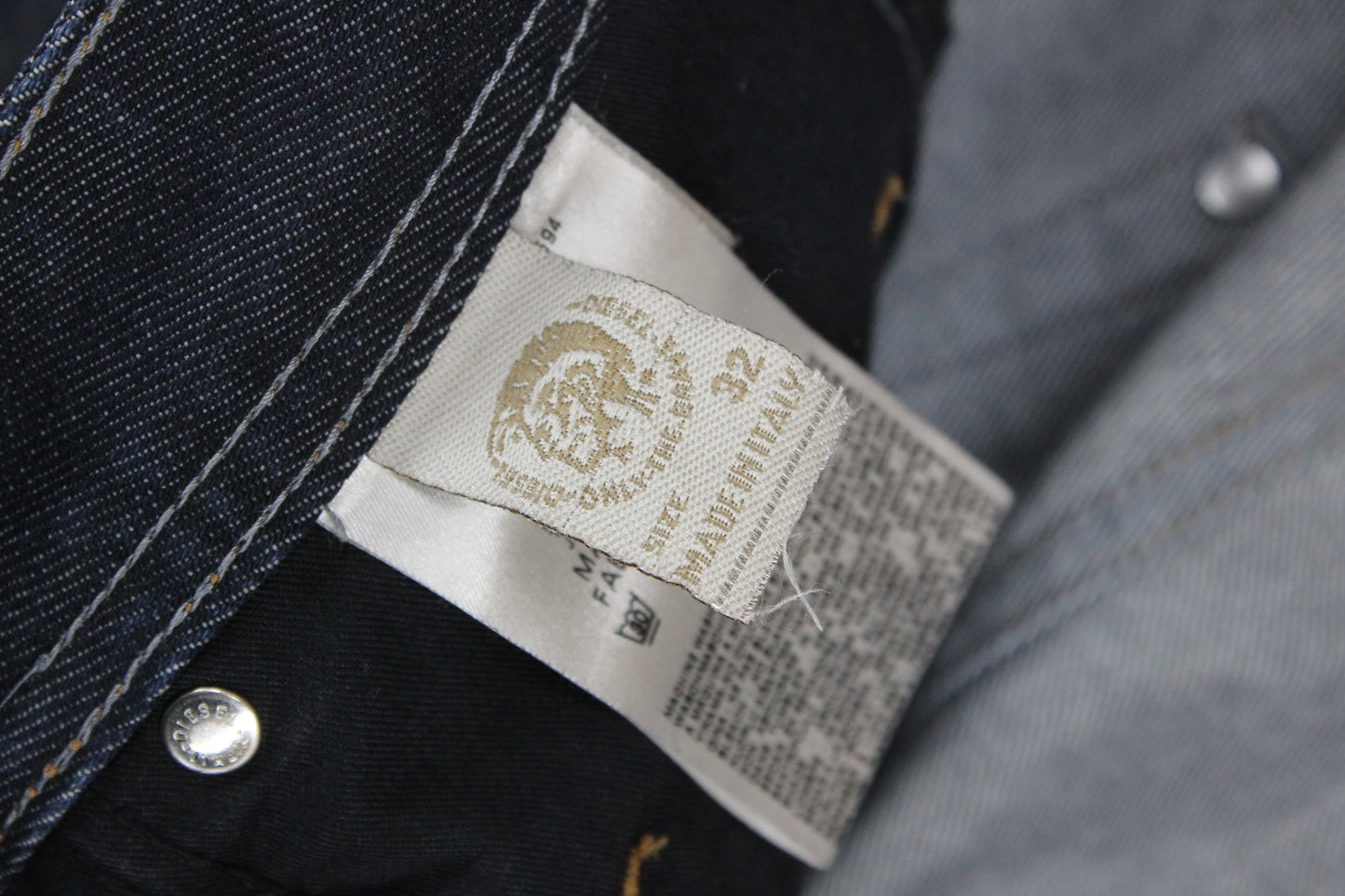 Mens Krooley Jeans Tapered Made In Italy Denim