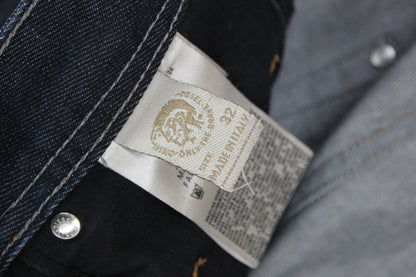 Mens Krooley Jeans Tapered Made In Italy Denim