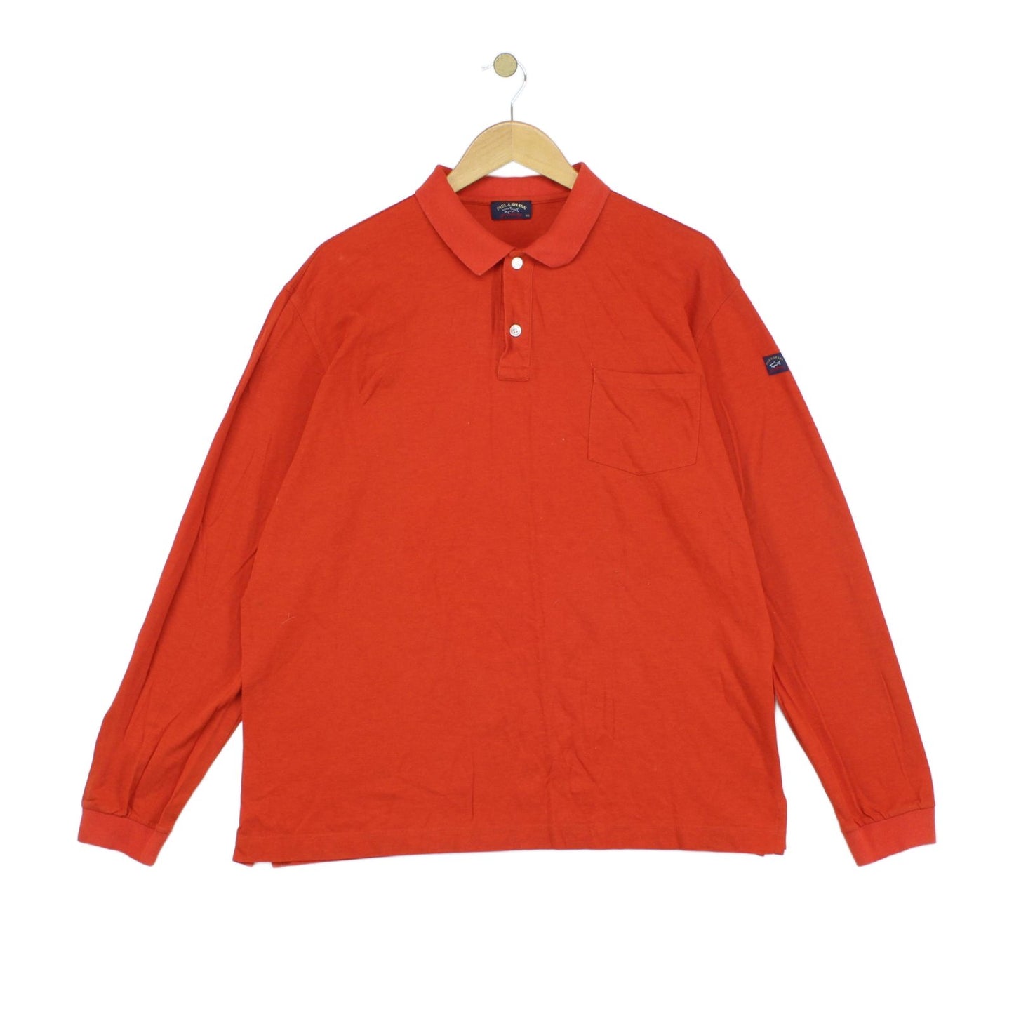 Mens Polo Shirt Made In Italy Long Sleeve
