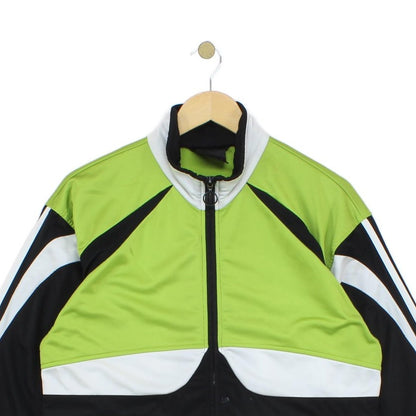 Mens Track Jacket Full Zip Colorblock Logo