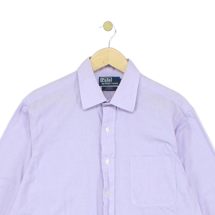 Mens Shirt Classic Fit Long Sleeve