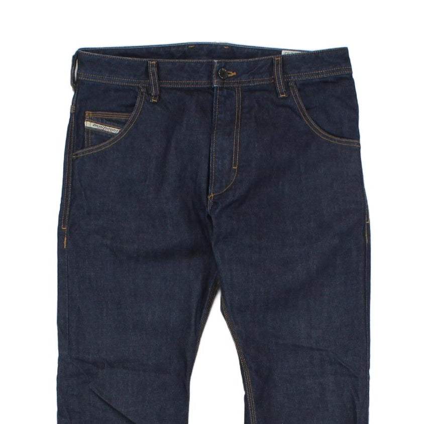 Mens Krooley Jeans Tapered Made In Italy Denim
