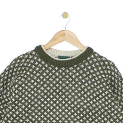 Womens Nordic Jumper Uk Made Knit Wool