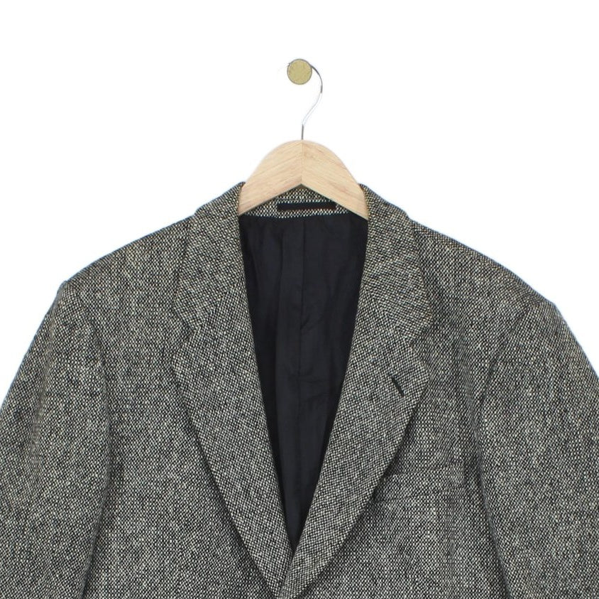Mens Donegal Tweed Blazer Uk Made Formal